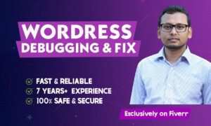 wordpress bug fixing service