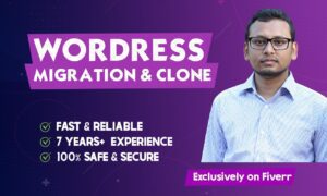 Best WordPress Website Migration Servicein in fiverr
