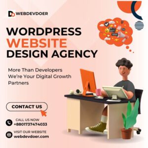 Professional WordPress website design service by WebDevDoe