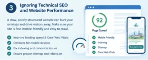 Ignoring Technical SEO and Website Performance