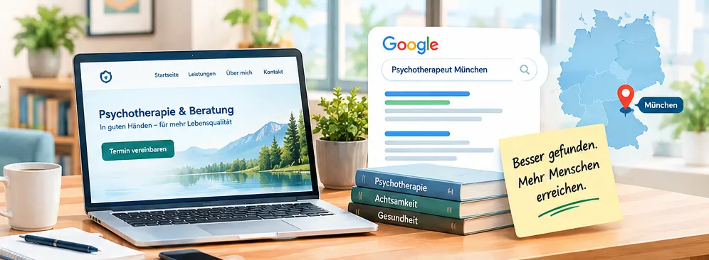 SEO-Fehler, die ich auf Therapeuten-Websites in Deutschland