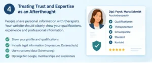 Treating Trust and Expertise as an Afterthought